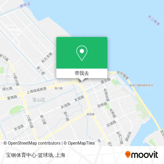 宝钢体育中心-篮球场地图