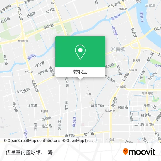 伍星室内篮球馆地图