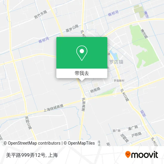美平路999弄12号地图