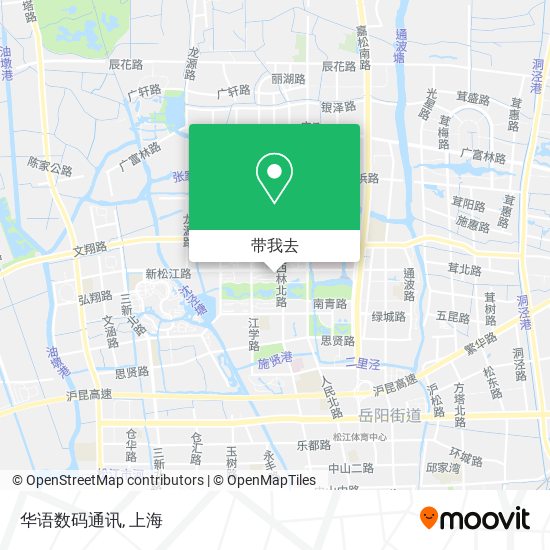 华语数码通讯地图