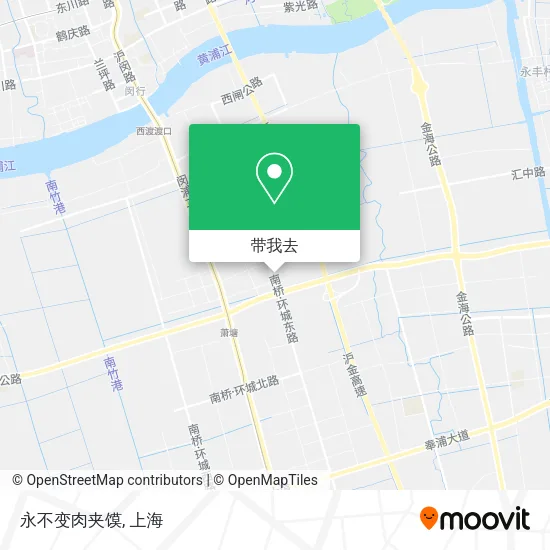 永不变肉夹馍地图