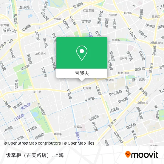 饭掌柜（古美路店）地图