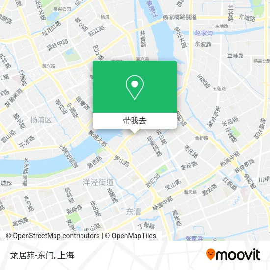 龙居苑-东门地图