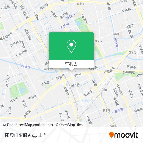 阳毅门窗服务点地图