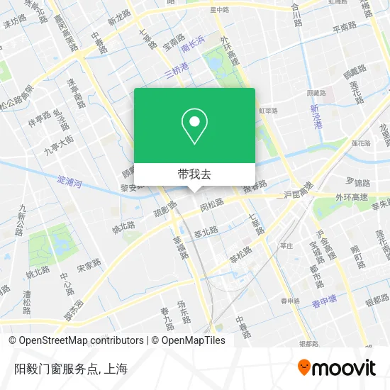 阳毅门窗服务点地图