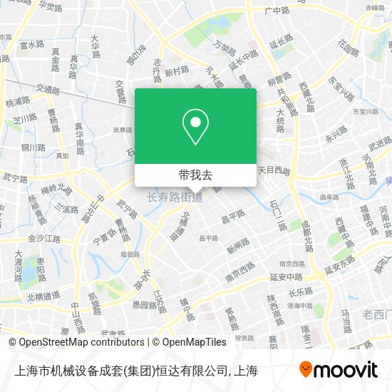 上海市机械设备成套(集团)恒达有限公司地图