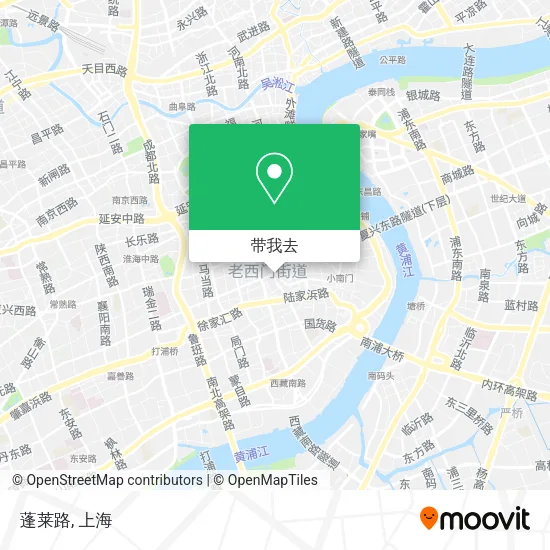 蓬莱路地图