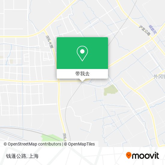 钱蓬公路地图