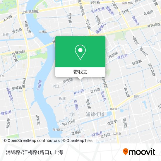 浦锦路/江梅路(路口)地图