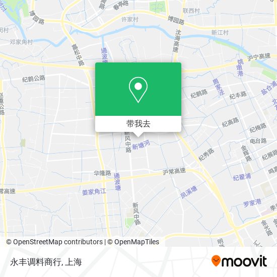 永丰调料商行地图