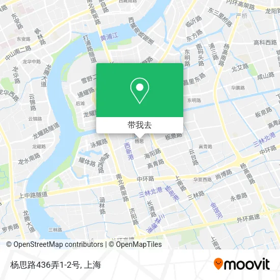 杨思路436弄1-2号地图