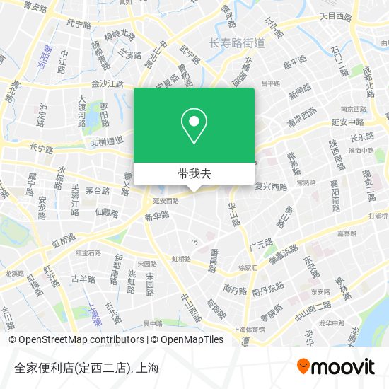 全家便利店(定西二店)地图