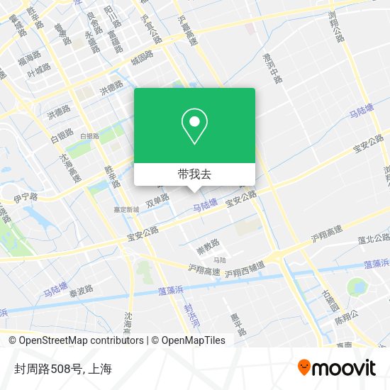 封周路508号地图