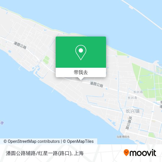 潘圆公路辅路/红星一路(路口)地图