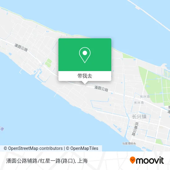潘圆公路辅路/红星一路(路口)地图