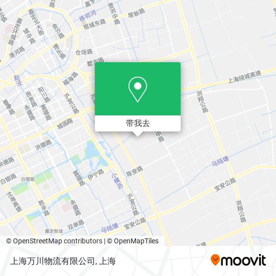 上海万川物流有限公司地图