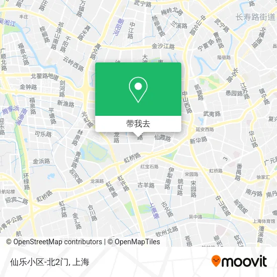 仙乐小区-北2门地图