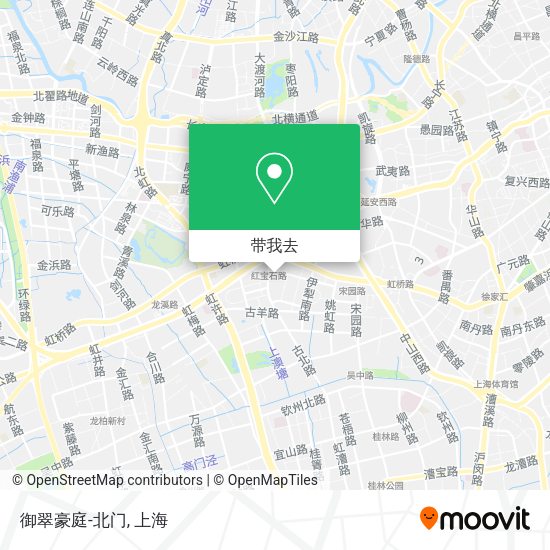 御翠豪庭-北门地图