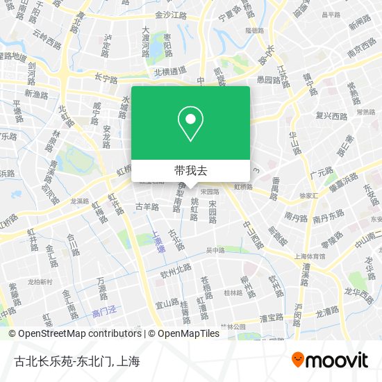 古北长乐苑-东北门地图
