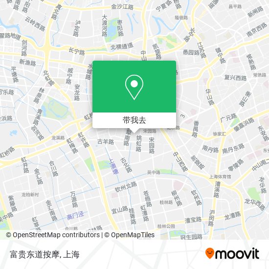 富贵东道按摩地图