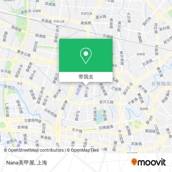 Nana美甲屋地图