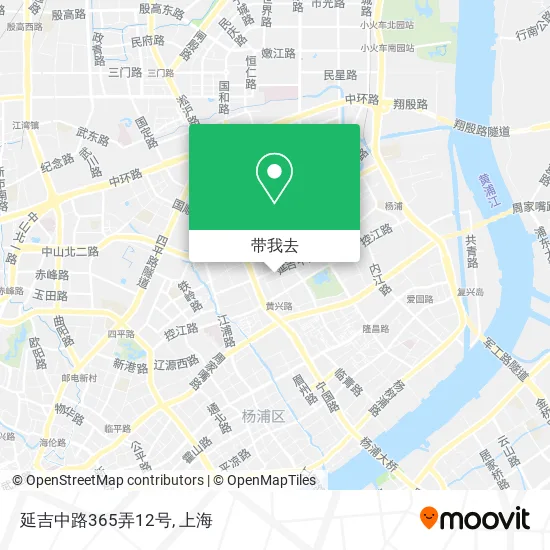 延吉中路365弄12号地图