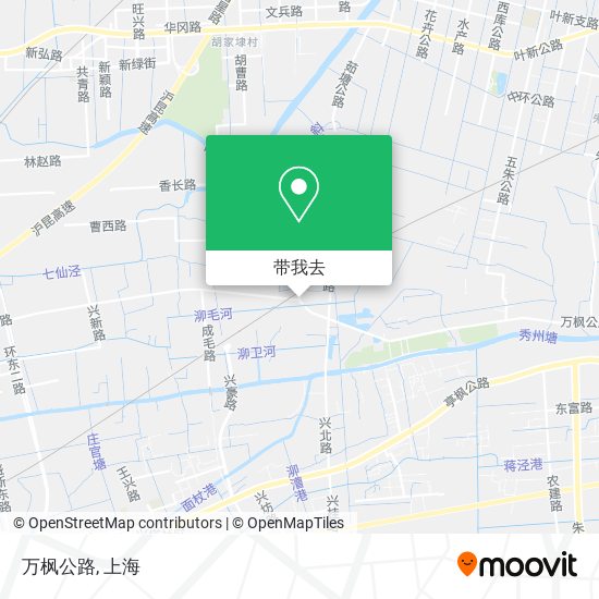 万枫公路地图