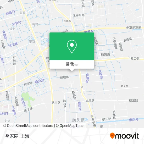 樊家圈地图