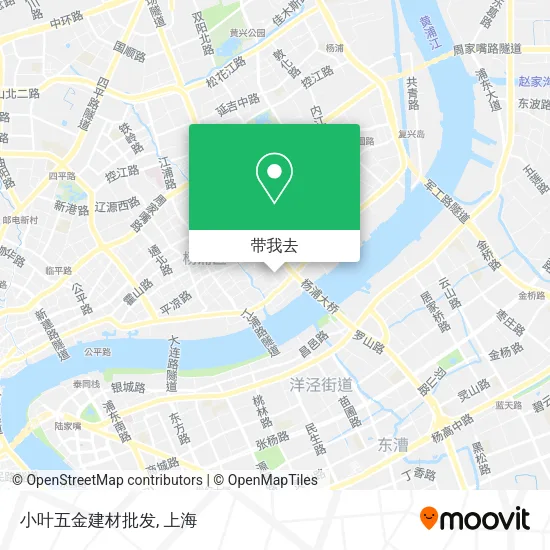 小叶五金建材批发地图
