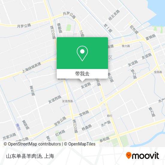山东单县羊肉汤地图