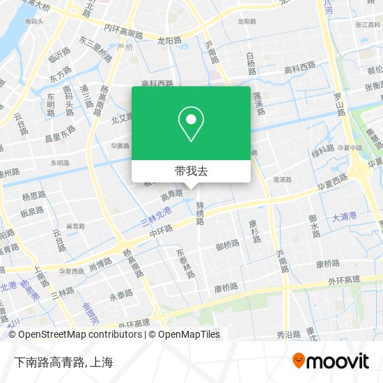 下南路高青路地图