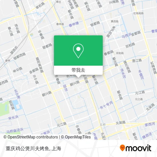 重庆鸡公煲川夫烤鱼地图