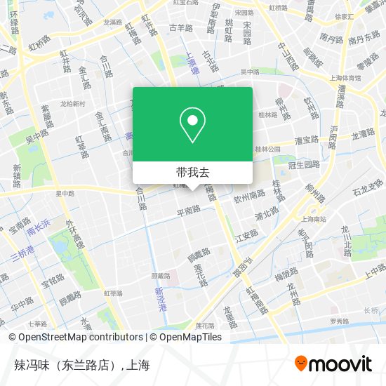 辣冯味（东兰路店）地图