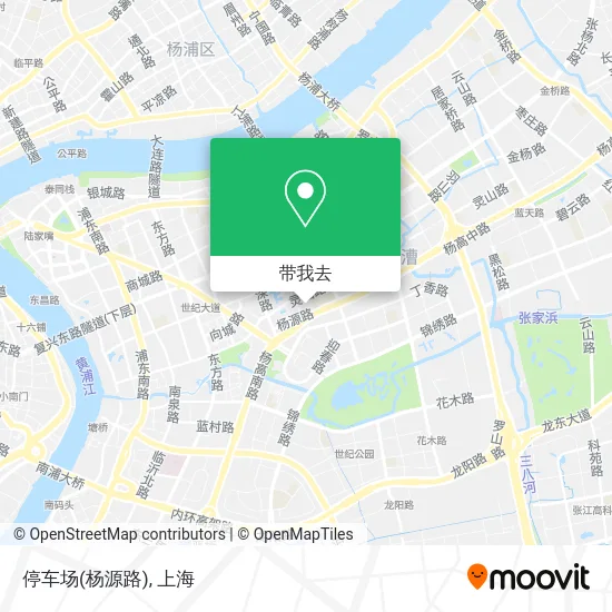 停车场(杨源路)地图