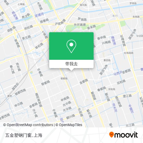 五金塑钢门窗地图