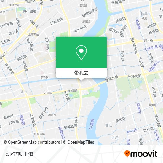 塘行宅地图