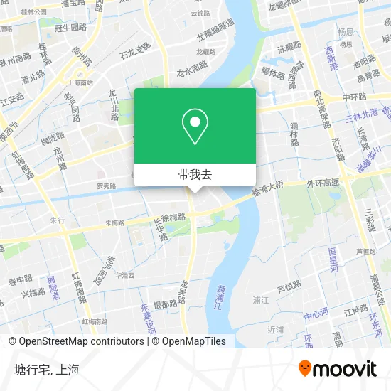 塘行宅地图