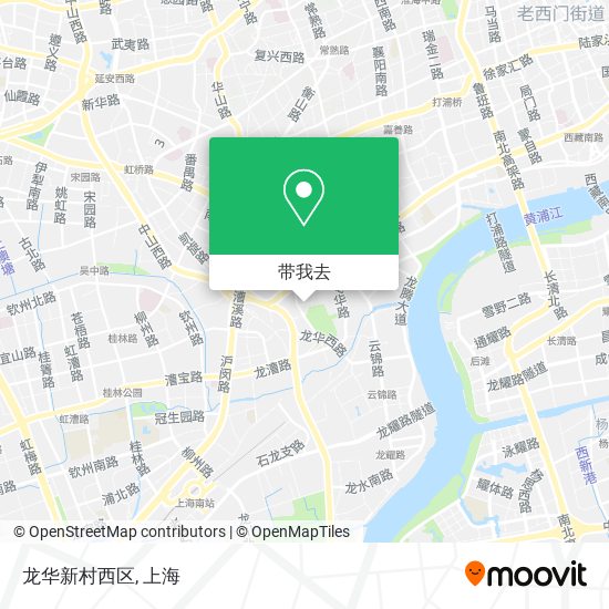 龙华新村西区地图