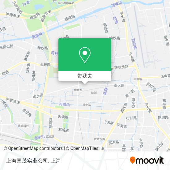 上海国茂实业公司地图
