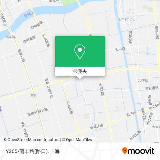 Y365/丽丰路(路口)地图