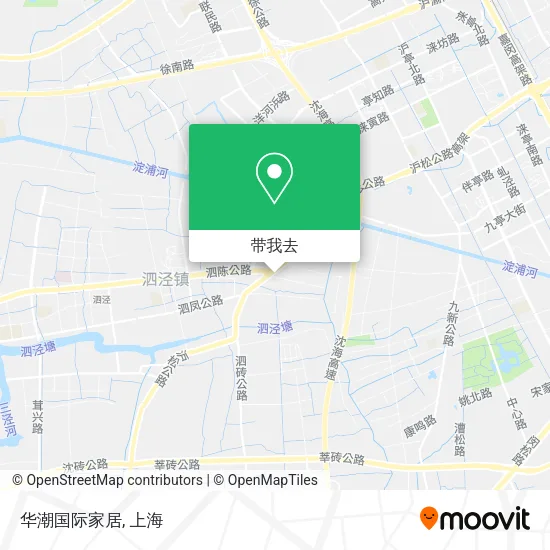 华潮国际家居地图