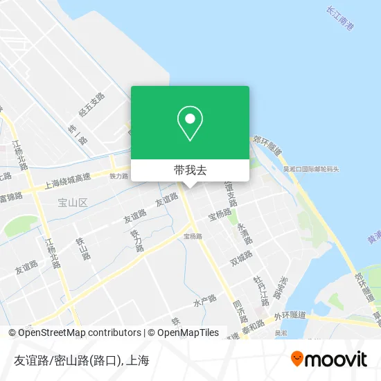 友谊路/密山路(路口)地图