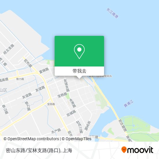 密山东路/宝林支路(路口)地图