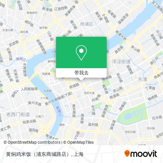 黄焖鸡米饭（浦东商城路店）地图