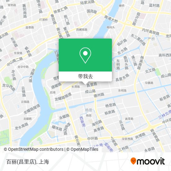 百丽(昌里店)地图