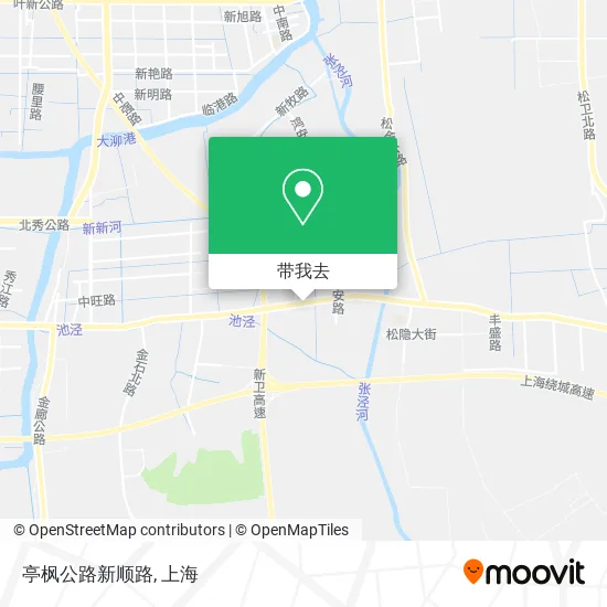 亭枫公路新顺路地图