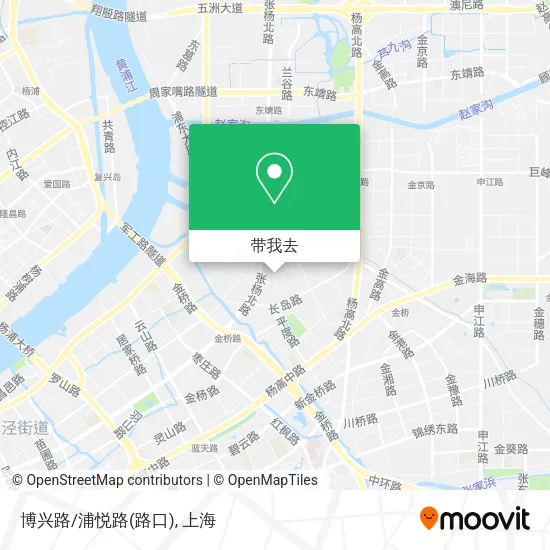 博兴路/浦悦路(路口)地图