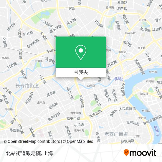 北站街道敬老院地图