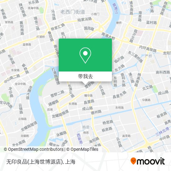 无印良品(上海世博源店)地图