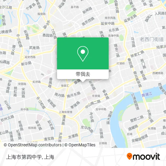 上海市第四中学地图